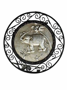 Wandplakette mit Elefantenpalmen - Bild 1 von 4