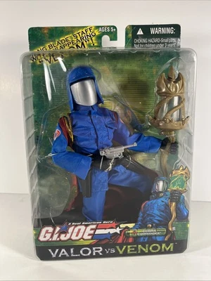 NEW GI Joe Cobra Commander Valor vs Venom 12" Action Figure ARAH Hasbro 2003 - Image 1 of 4