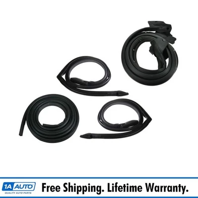 Door Roof Trunk Seal Weatherstrip Kit for Chevy Monte Carlo Pontiac Grand Prix 2 - Image 1 of 4
