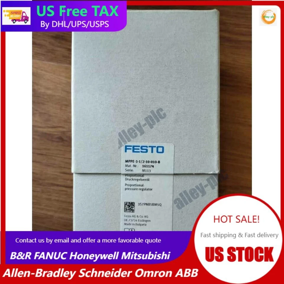 1pcs Festo Brand proportional pressure reducing valve MPPES-3-1/2-10-010 187326
