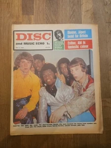 Disc and Music Echo July 6th 1968 The Equals Cover - Imagen 1 de 4