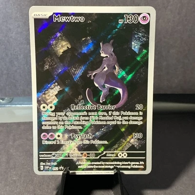 Pokemon TCG Mewtwo 052 Sv: Scarlet & Violet Black Star Promo Cards Holo NM - Image 1 of 2