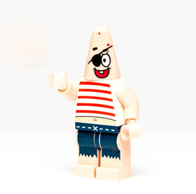 LEGO Spongebob Minifigure - Pirate Patrick (bob033) 3817 Flying Dutchman