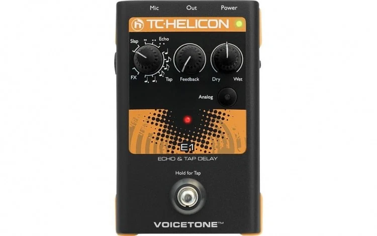 TC Helicon VoiceTone E1 - Echo/Delay vocal processor - Image 1 of 1