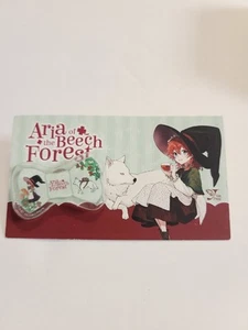 Aria Of The Beech Forest 1 Yugiri Aika 2024 Manga Plastic Bow Shaped Pin - Picture 1 of 8