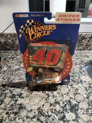 NASCAR 2002 Winners Circle 03240 Sterling Marlin #40 Driver Sticker Series 1:64  Foto 1 de 4
