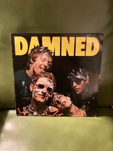 The DAMNED - Damned Damned Damned LP VINYL Stiff Reecords Original VG Rare Punk - Picture 1 of 3