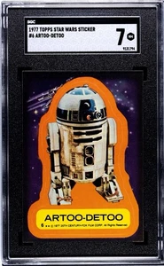 1977 Star Wars Sticker # 6 Artoo-Detoo - Bild 1 von 2