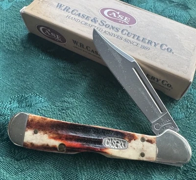 😳 Red Stag 1999 Case XX MINI COPPERLOCK Knife - R51749L SS Limited Production - Image 1 of 4