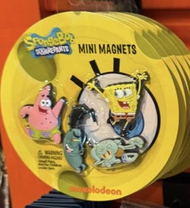 Universal Studios Parks Bob Esponja Pantalones Cuadrados Nickelodeon Mini Juego de Imanes - Imagen 1 de 1