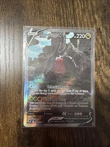 Tarjeta de JCC Pokémon Regidrago V 184/195 SWSH: arte alternativo tempestad plateada casi nueva - Imagen 1 de 2