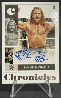 2022 Panini WWE Chronicles CS-SHM Shawn Michaels Autographs WWF - Image 1 of 2