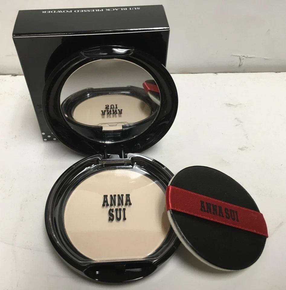 Polvo facial prensado ANNA SUI color base nuevo en caja hecho en Japón Foto 1 de 3