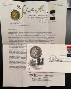 Sc 1267 Salvation Army ArtCraft variety FDC Chicago commercial w/ Chicago insert - Picture 1 of 1