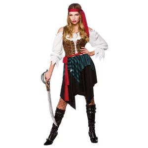 Disfraz de carnaval pirata carnaval caribeño pirata mujer fiesta disfraz - Imagen 1 de 1