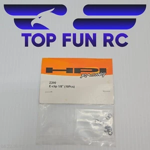 HPI RC Racing Z200 E-Clip 1/8" (10 piezas) - Imagen 1 de 1