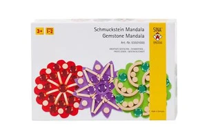 Legespiel Schmuckstein-Mandala NEU Kreativität Geschicklichkeit Motorik - Picture 1 of 1