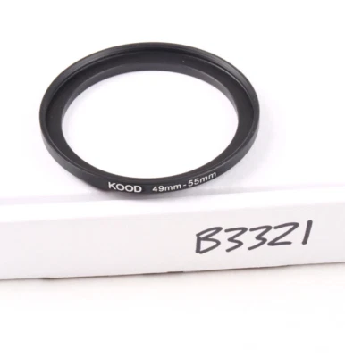 Kood 49mm-55mm 49-55 Stepping Ring Filter Ring Adapter Step up (B3321) - Image 1 of 2