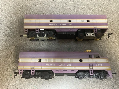 Mantua /Tyco Atlantic Coast Line  F-7A & B Dummy-Units Read Description See Pict - Image 1 of 4