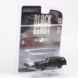 1/64 Scale Chevrolet suburban C10 Black Bandit Car Diecast Model Toy Greenlight - Picture 1 of 11
