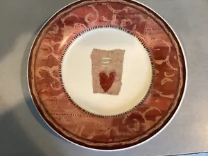 Pfaltzgraff Holiday Spice 4 Hart Salad Plates - Picture 1 of 3