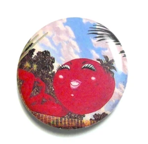 Authentische LITTLE FEAT Anstecknadel "Warten auf Columbus" Anstecknadel Vintage 1977 1,25" - Bild 1 von 10