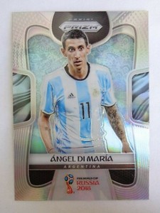⭐️ 2018 Panini Prizm World Cup # 2 Angel DI MARIA PSG Silver Refractor HOT ! ⭐️