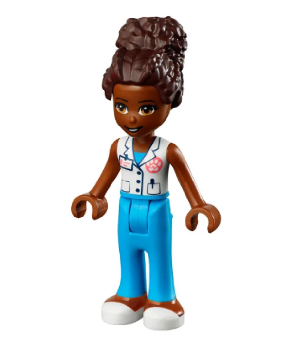 LEGO Friends Minifigura NANDI Veterinaria Mamá Adulta Veterinaria Hermana Tía Madre 508 Foto 1 de 1