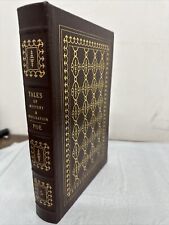 Tales of Mystery and Imagination Edgar Allan Poe Easton Press Leather ACCEPTABLE