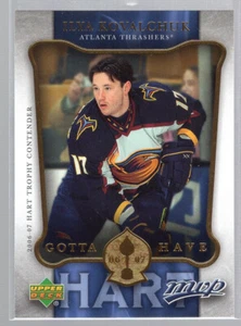 * 2006-07 Upper Deck MVP - Gotta Have Hart #HH19 - ILYA KOVALCHUK - Picture 1 of 2