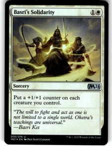 MTG Core Set Basri's Solidarity Foil M21 010/274 U NM/MT - Picture 1 of 1