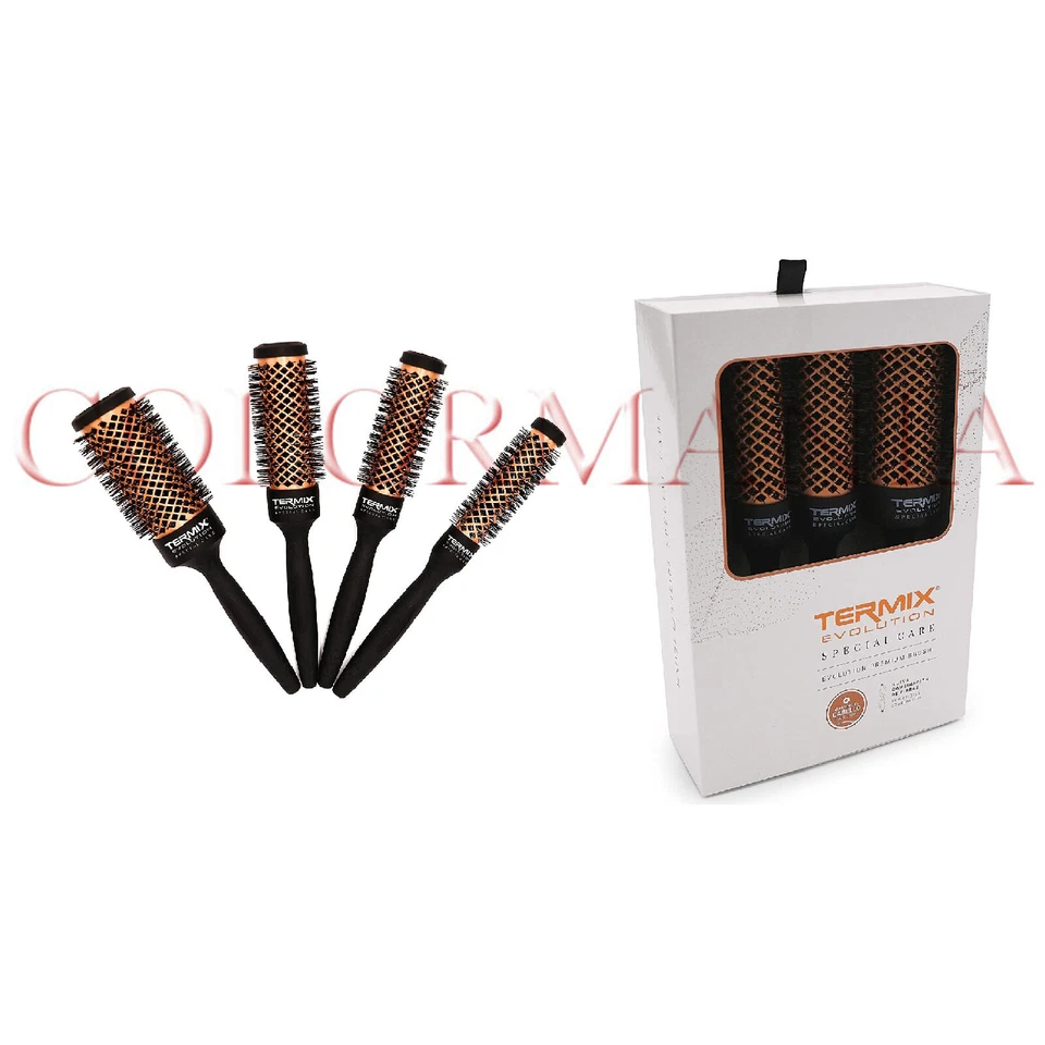 TERMIX EVOLUTION SPECIAL CARE KIT 4 SPAZZOLE TERMICHE PROFESSIONALI PARRRUCHIERE - Immagine 1 di 1