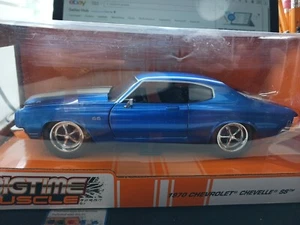 Chevrolet Chevelle SS454 JADA BIG TIME MUSCLE 1970 azul - Imagen 1 de 6