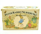 Vintage Peter Rabbit Nursery Set By Wedgwood Beautrix Potter Designs