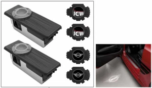 MINI LED Projector Lights Set Door Entry Puddle Lamps JCW Logo 63312468387 - Picture 1 of 2
