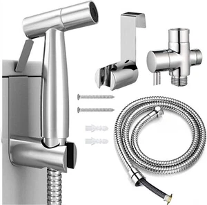 Brand New Handheld Toilet Bidet Sprayer Set Douche Kit - Picture 1 of 7