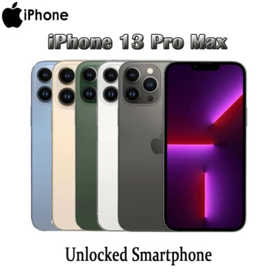 Apple iPhone 13 Pro Max 128/256GB Sbloccato SENZA SIM Senza Contratto Smartphone - Immagine 1 di 4
