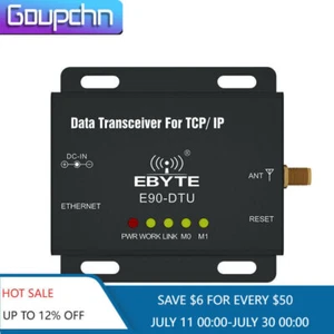 RJ45 Ethernet Modbus 433MHz 30dBm Full-duplex Six-way 1W RF Module Transceiver - Picture 1 of 11