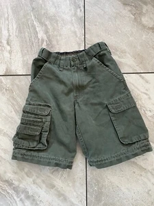 Boy Scouts of America Shorts Boys 6 Green Cargo - Picture 1 of 4