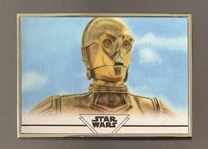 C3PO 2021 Star Wars Stellar Reproduction Sketch Dan Tearle /100 #35 - Picture 1 of 3