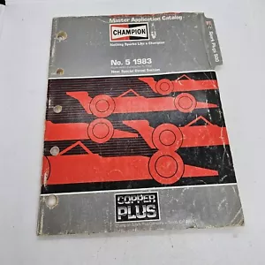 Catálogo Champion Master 1983 bujía libro autopartes - Imagen 1 de 8
