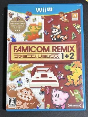 Famicom Remix 1+2 Nintendo Wii U 4902370521917 WUP-P-AFDJ with Case Japan 36 - Image 1 of 4
