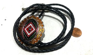 Amadw Vintage Bolo Tie For Men Western Cowboy Handmade - Picture 1 of 2