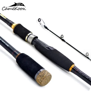 CAMEKOON Spinning Fishing Rod 6'8/7'8/8'8/9'6 Lure Weight 10-25oz 4PCS Lure Pole - Picture 1 of 12