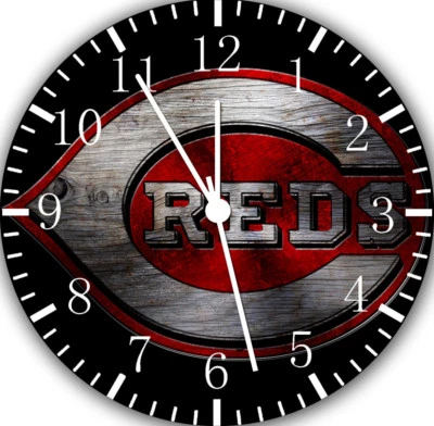 Cincinnati Reds Frameless Borderless Wall Clock Nice For Gifts or Decor F65