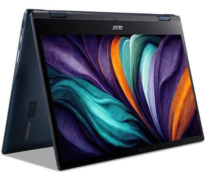 Acer Chromebook Spin 513 13.3'' Snapdragon 7c 128GB 8GB Blue Touchscreen Laptop - Image 1 of 3