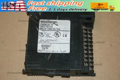GE Fanuc IC693ALG442B PLC Analog Curr/Voltage Input/Output Module with terminals - Image 1 of 4