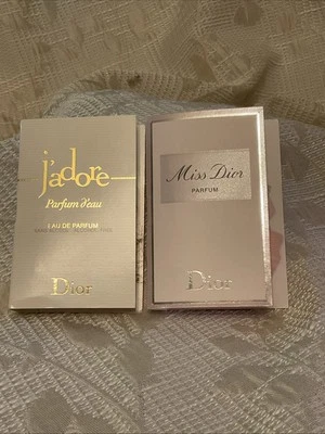 Dior J’Adore EDP Eau De Parfum And Miss Dior Parfum Spray Samples - Image 1 of 4