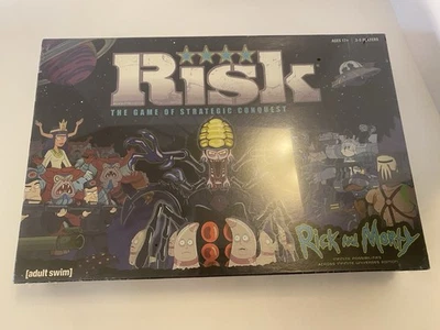 🔥 Rick & Morty RISK Game Strategy Board Game Brand New Factory Sealed! - Image 1 of 4