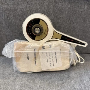 Vintage Sears Deluxe Tiefenwärme Vibrator Massagegerät 6 Aufsätze 8-2254 - komplett - Bild 1 von 5